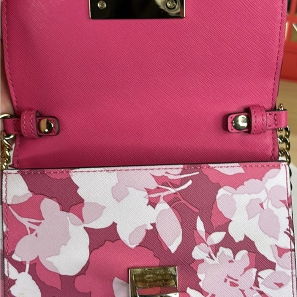 Michael Kors Mini Floral Crossbody - Picture 6 of 8